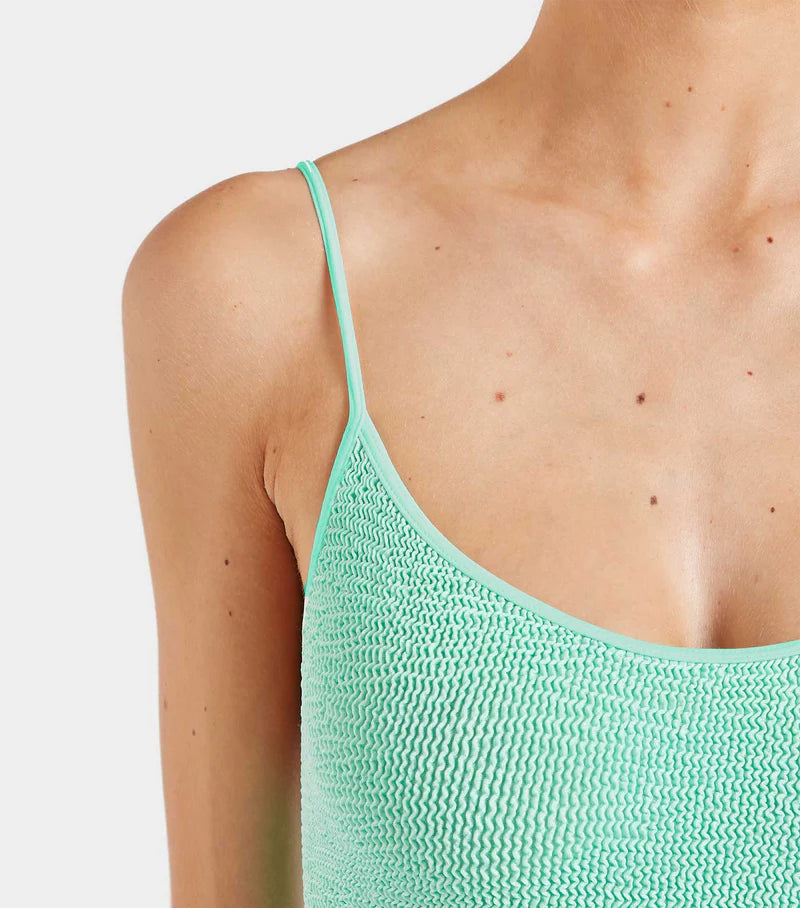 Pamela Swim Metallic Mint