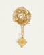 Petra Coin Necklace Gold Vermeil