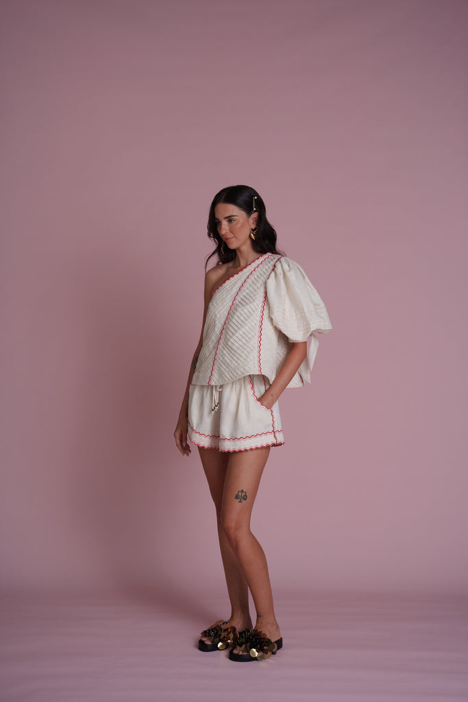 Cherie Scallop Blouse