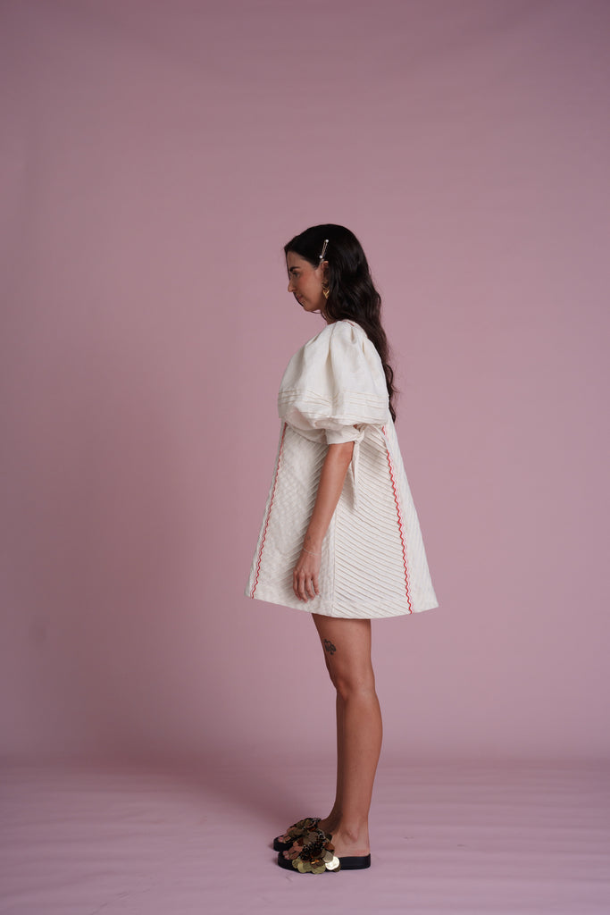 Cherie Scallop Mini Dress