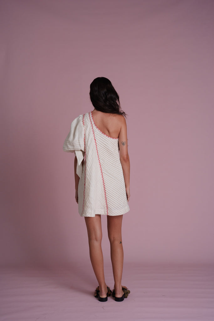 Cherie Scallop Mini Dress