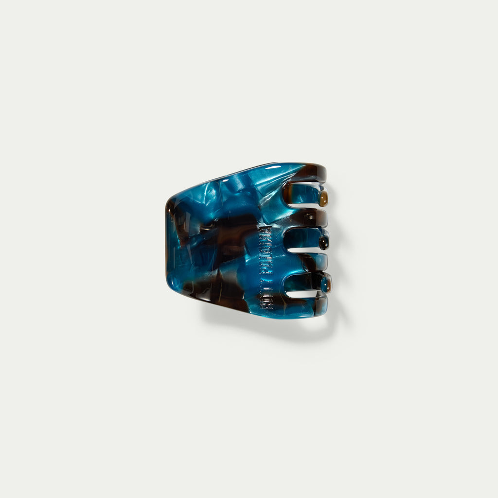 Petite Claw Clip Blue Tortoiseshell