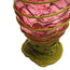 Pompitu II Vase L Light Fuchsia Matt Dust Green
