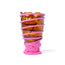 Pompitu II Vase L Brown Pink