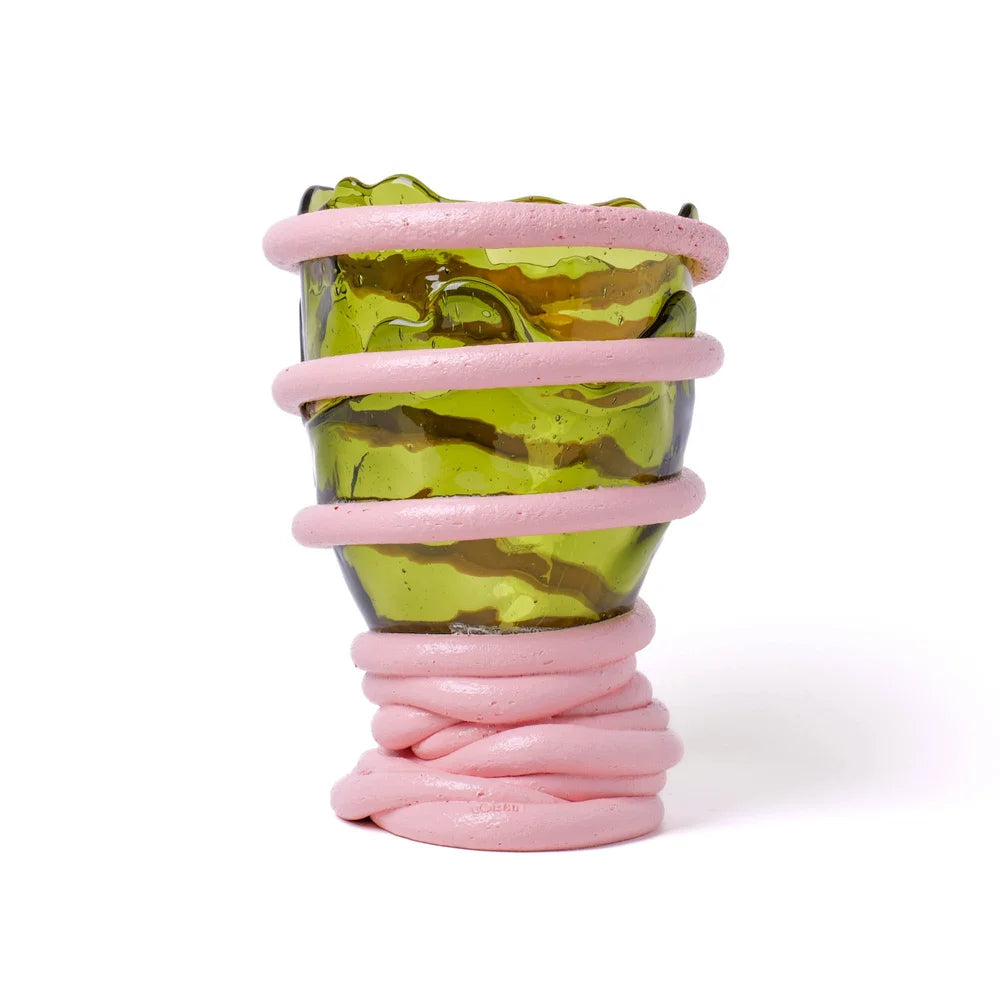Pompitu I Vase S Bottle Green Salmon