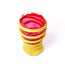 Pompitu Vase S Fuchsia Pastel Yellow PRE-ORDER