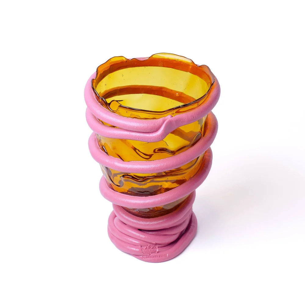 Pompitu I Vase L Amber Mauve