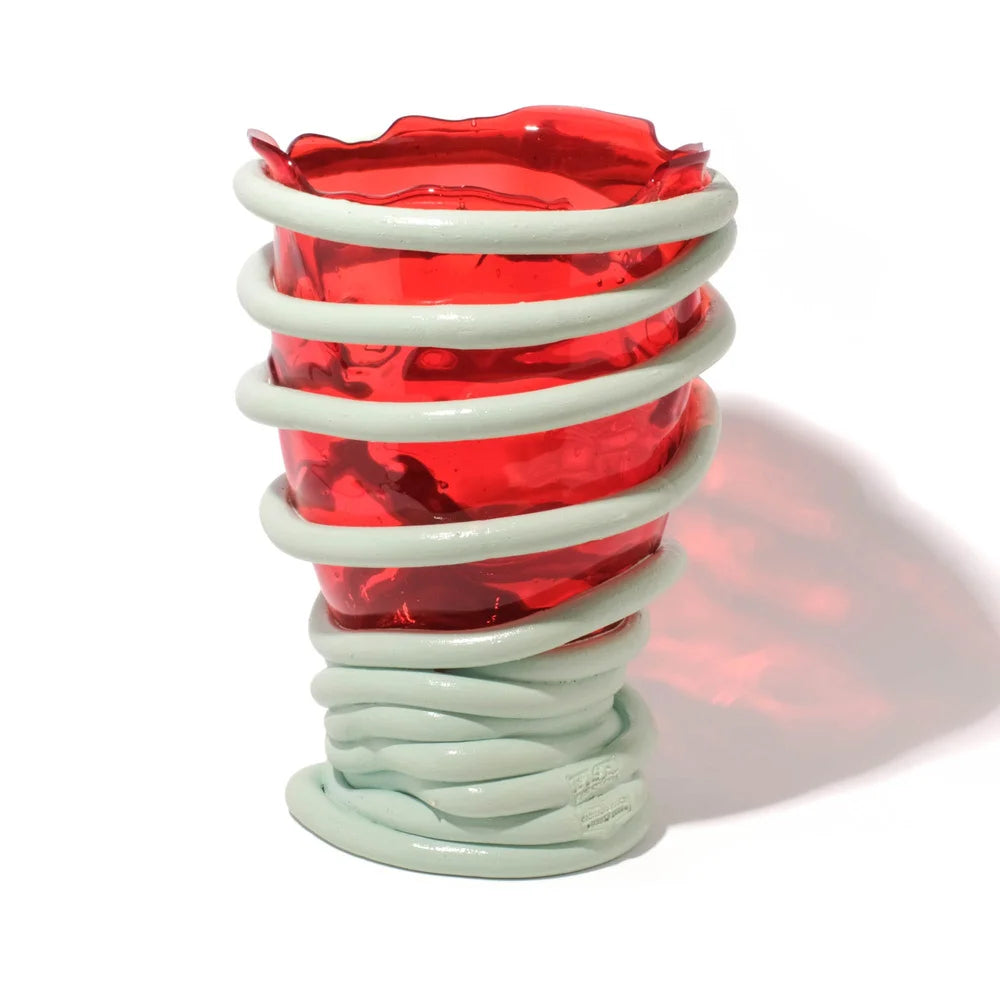 Pompitu Vase S Red Matte Aqua PRE-ORDER