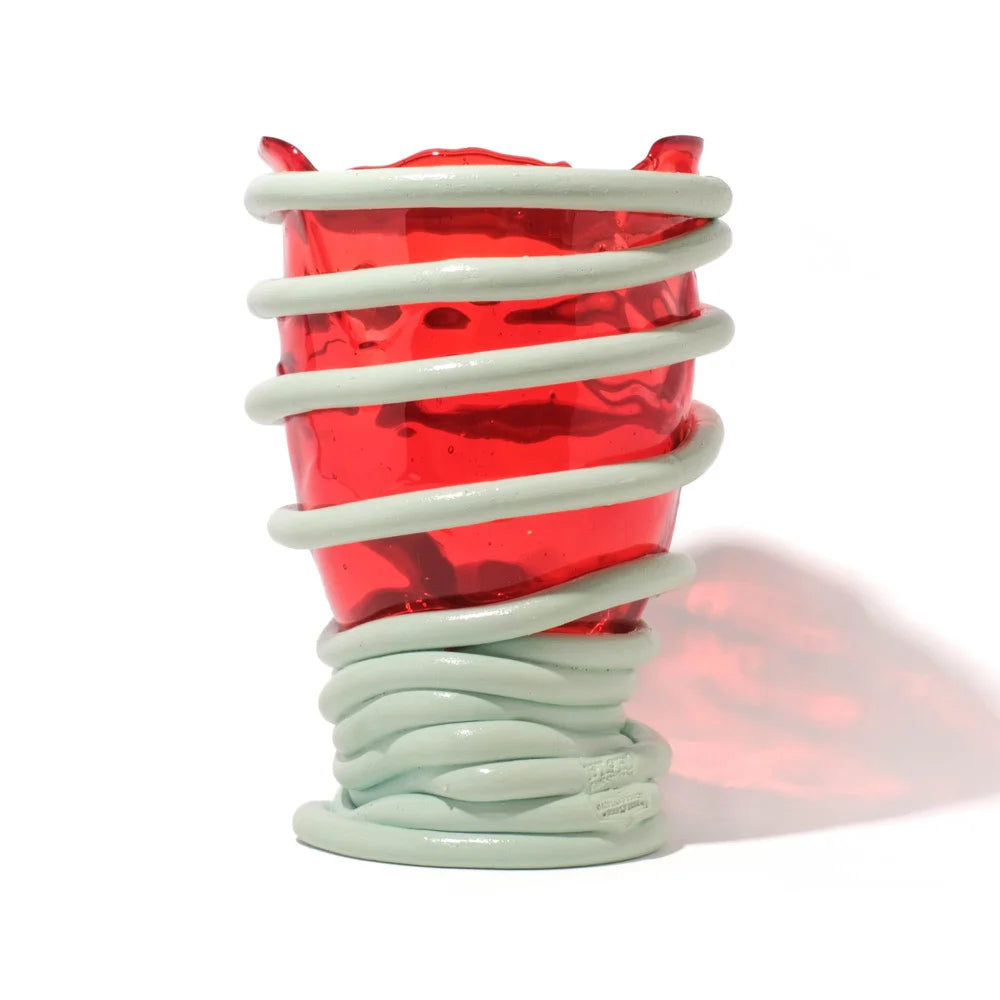 Pompitu Vase S Red Matte Aqua PRE-ORDER