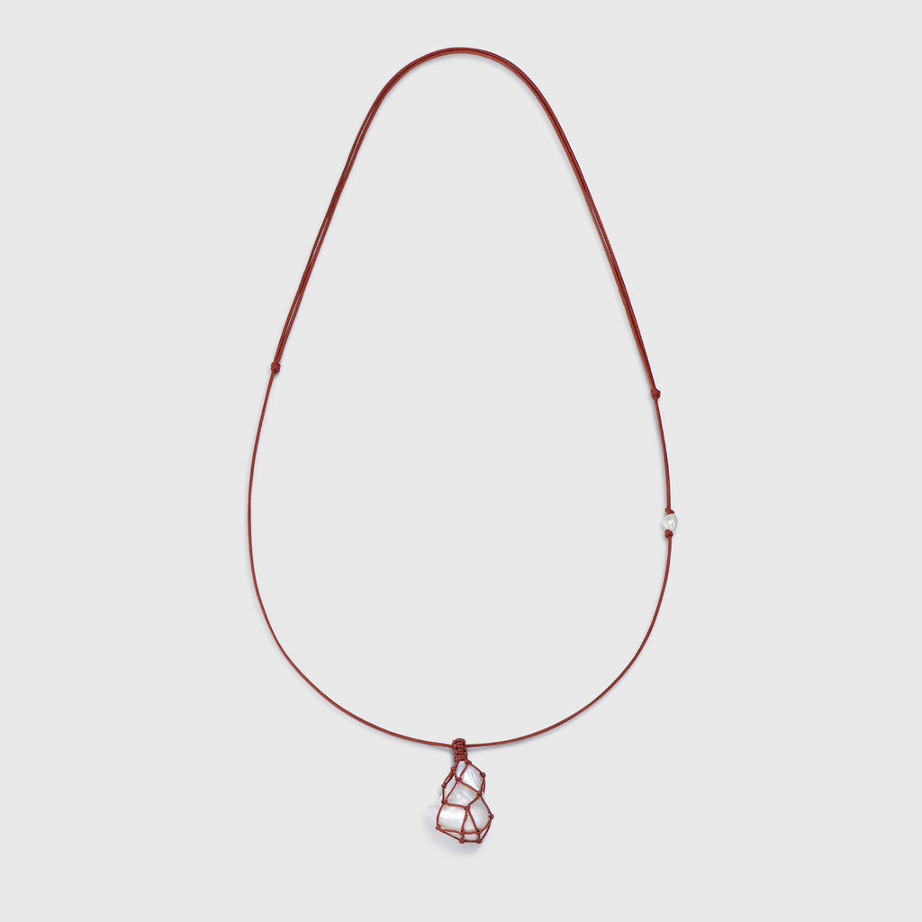 Ponza Necklace Deep Clay
