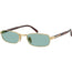 PRB54S Sunglasses Gold Green