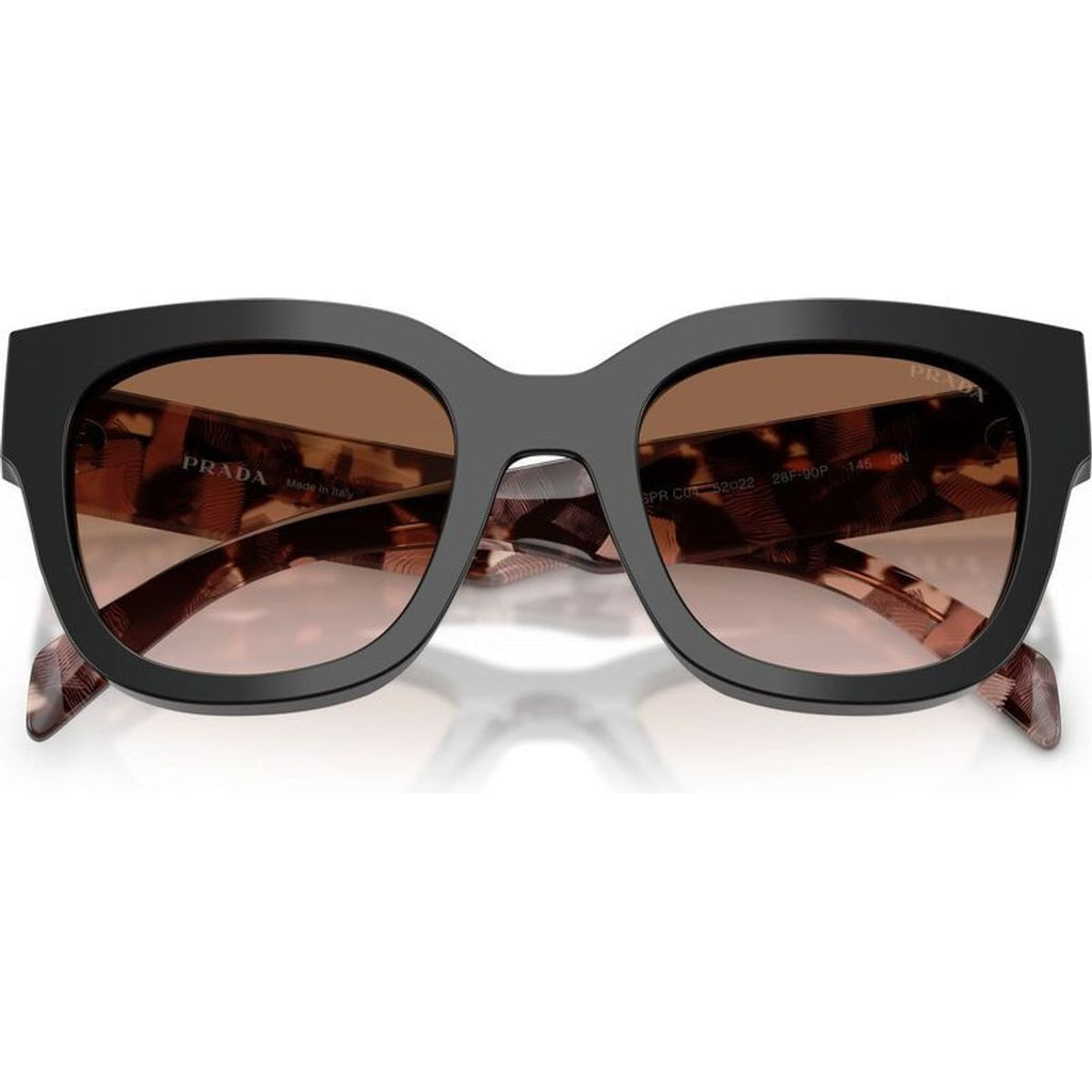 0PR C04S Sunglasses Black with Brown Gradient