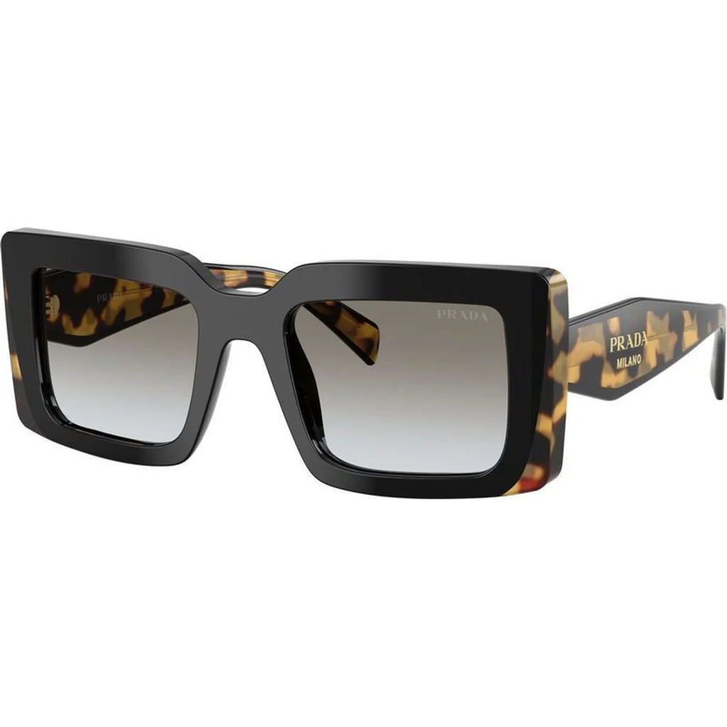 0PRD01S Sunlgasses Black Medium Tortoise