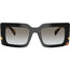 0PRD01S Sunlgasses Black Medium Tortoise