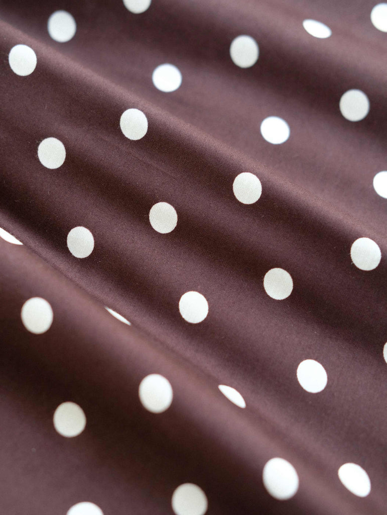 Gathered Mini Dress Praline