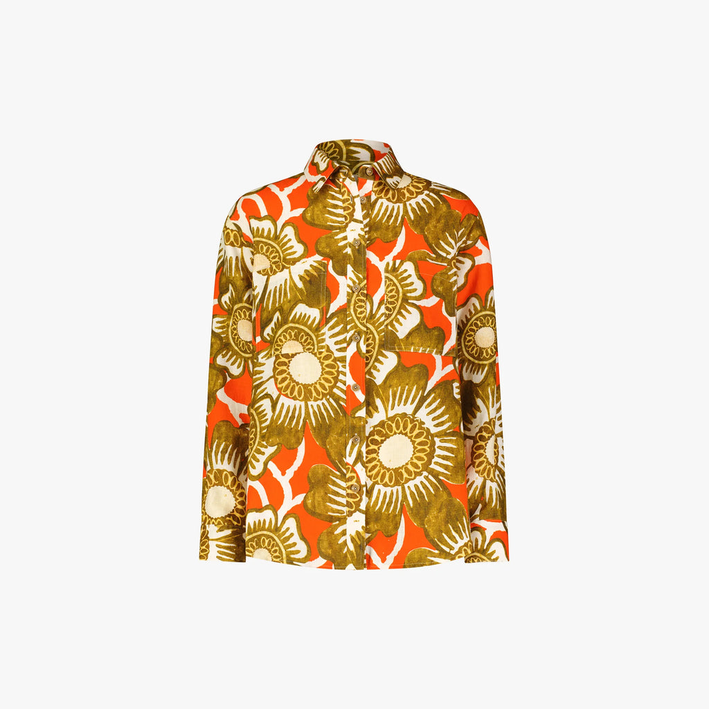 Adele Shirt Poppy Multi