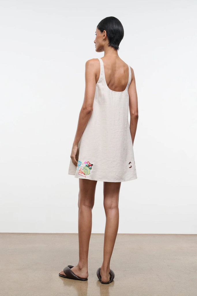 Brio Linen Dress Natural