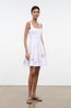 Wells Mini Dress White Embroidery