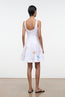 Wells Mini Dress White Embroidery