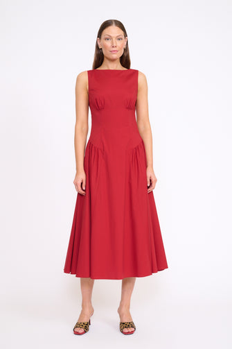 Gwen Dress Rouge