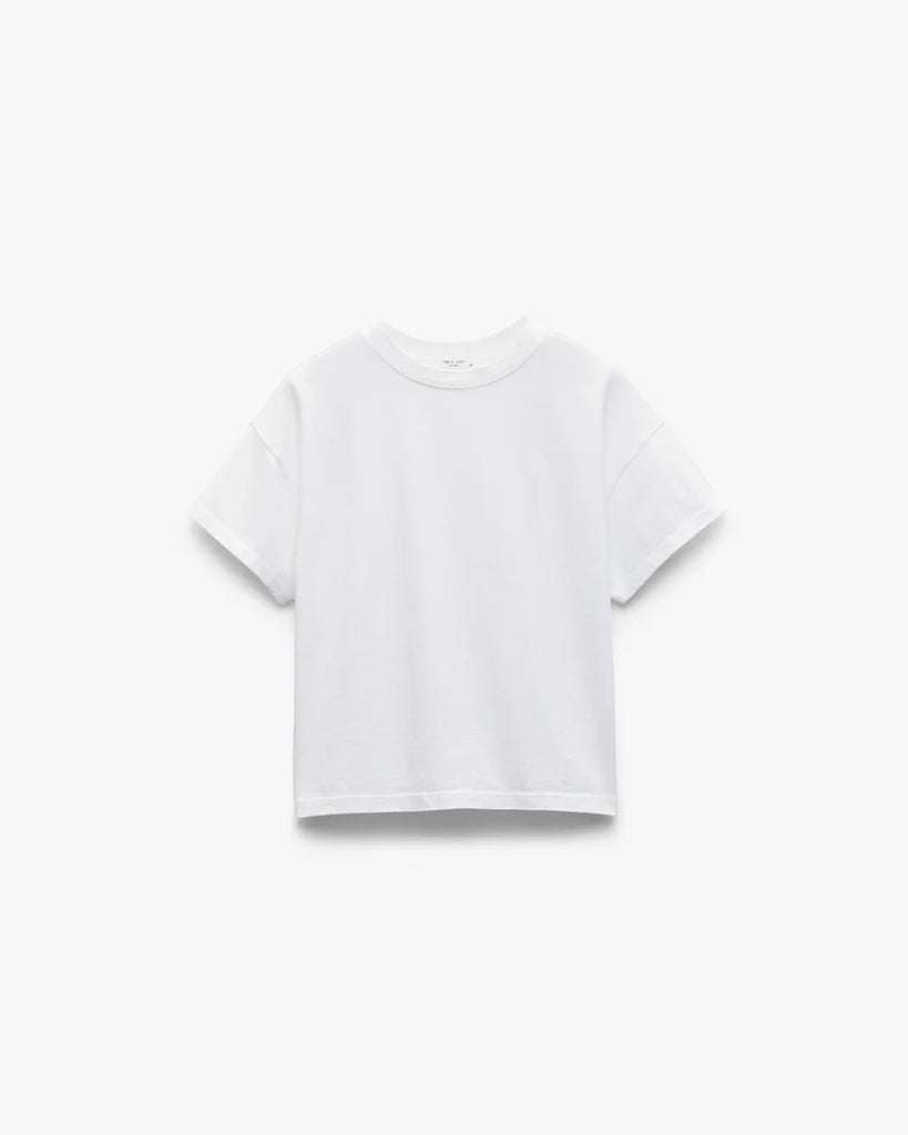 Kelly Boxy Tee White