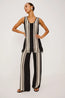 Renee Pant Espresso Stripe