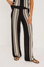 Renee Pant Espresso Stripe