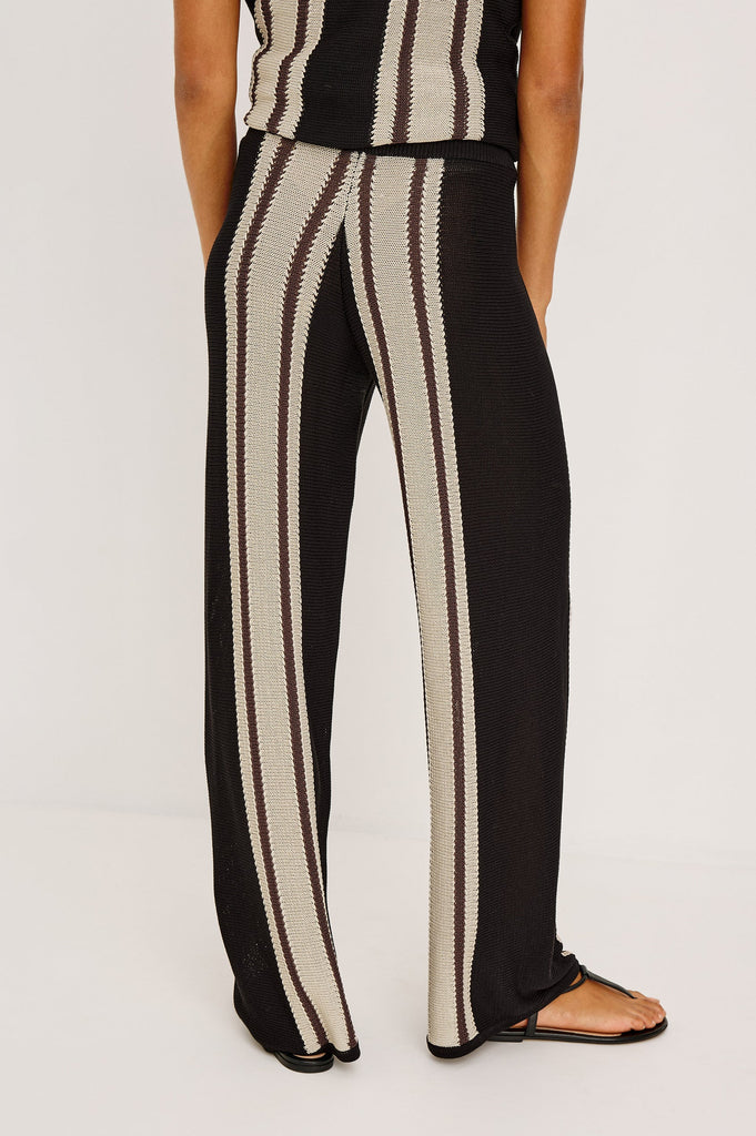 Renee Pant Espresso Stripe