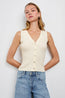 Rosa Vest Ivory