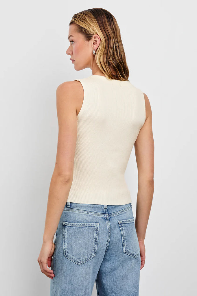 Rosa Vest Ivory