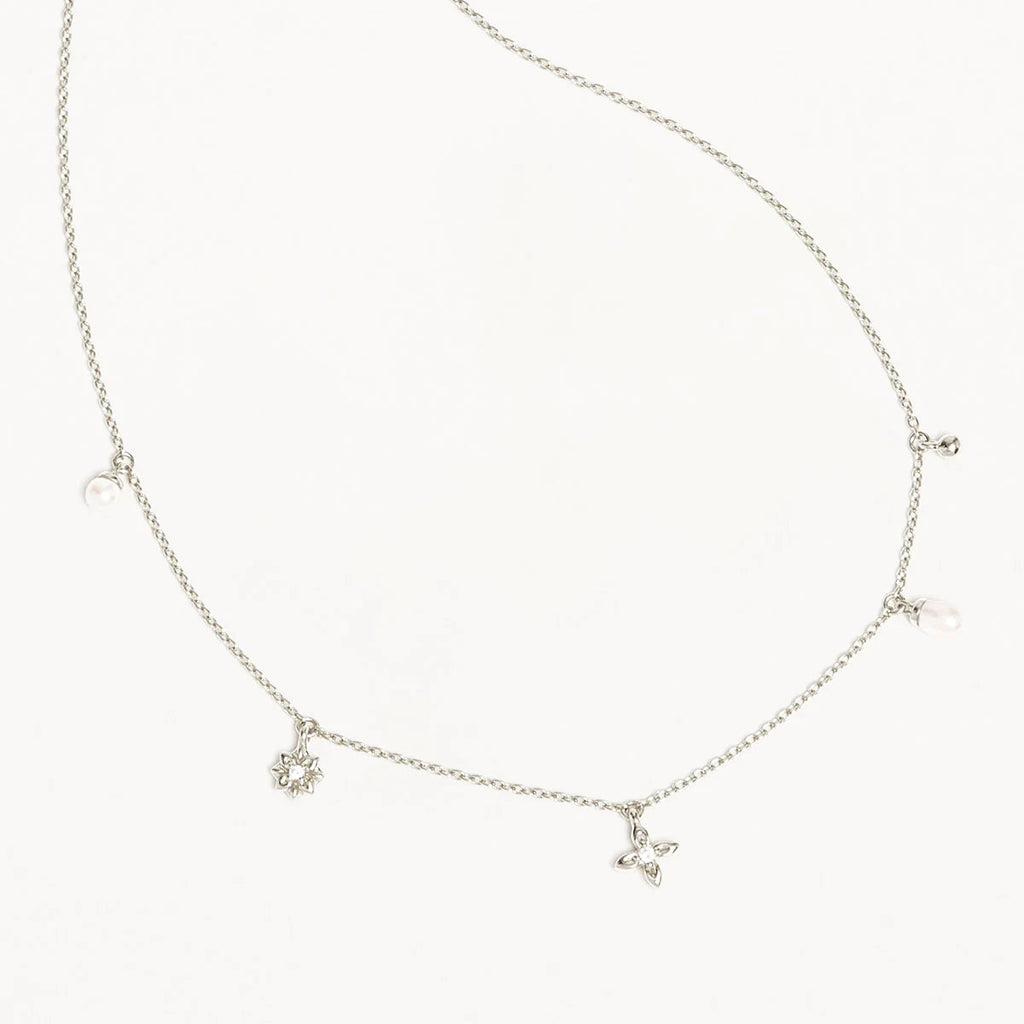 Live in Peace Choker Silver