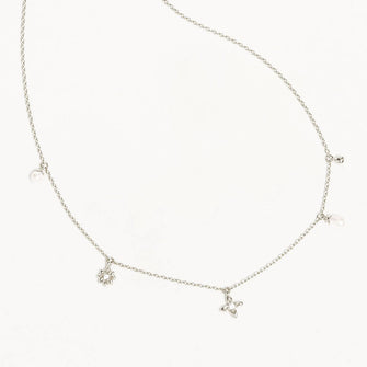 Live in Peace Choker Silver