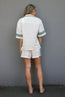 Shorty Shirt Cream Shell