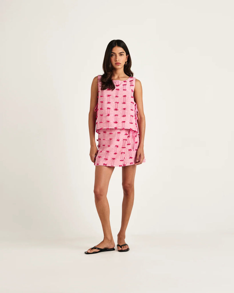 Raza Wrap Skirt Bon Bon