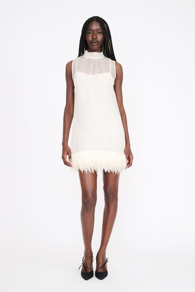 Albee Mini Dress Ivory