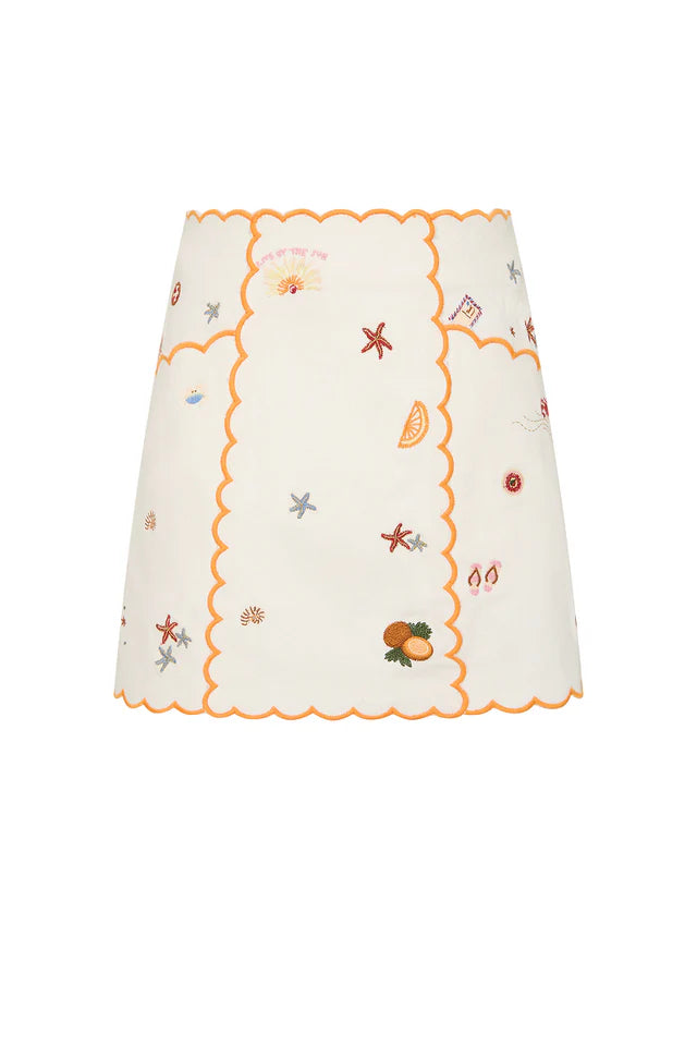 Vacay All Day A-Line Skirt