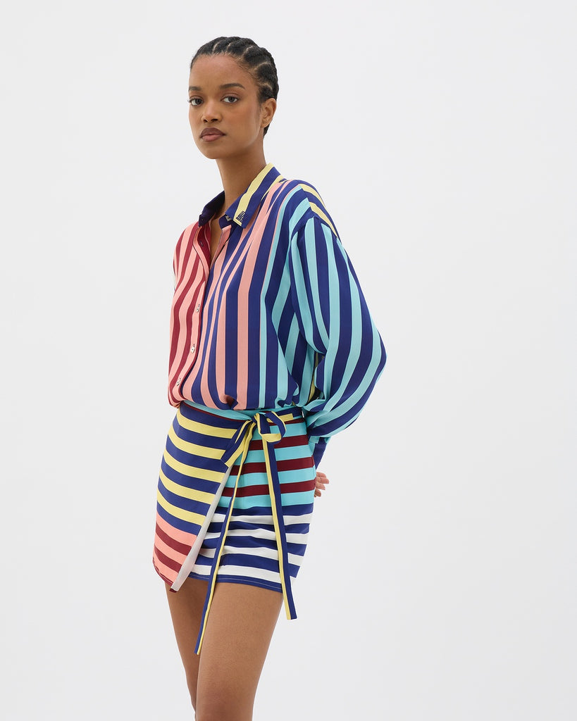 Striped Oversized Shirt