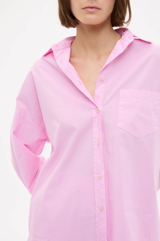 Chiara Long Sleeve Shirt Rose Glow