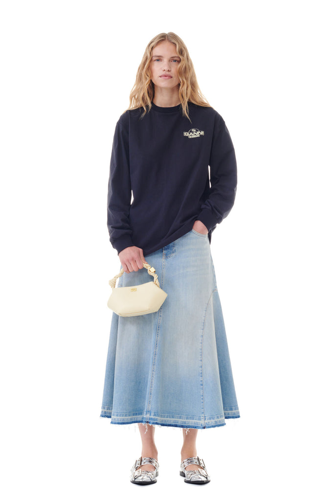 Buckle Ballerina Metallic Silver