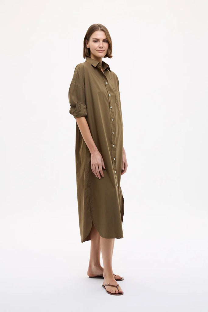 Chiara Maxi Dress Dark Olive