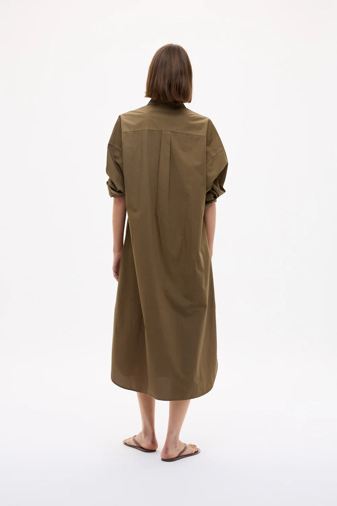 Chiara Maxi Dress Dark Olive