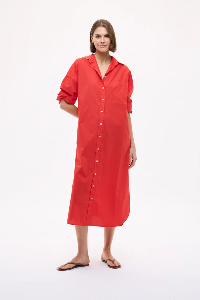 Chiara Maxi Dress True Red