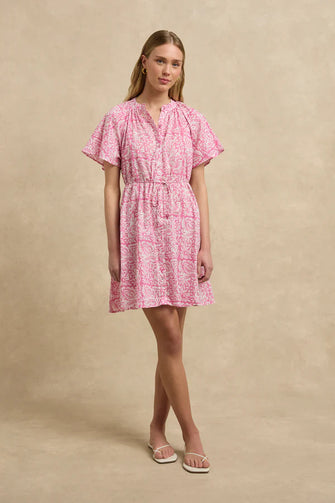 Sally Dress Paradise Hibiscus