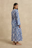 Sanya Robe Brocade Azul