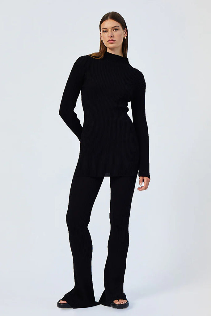 Alfie Funnel Neck Tunic Dress