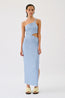Kinga One Shoulder Split Maxi Dress