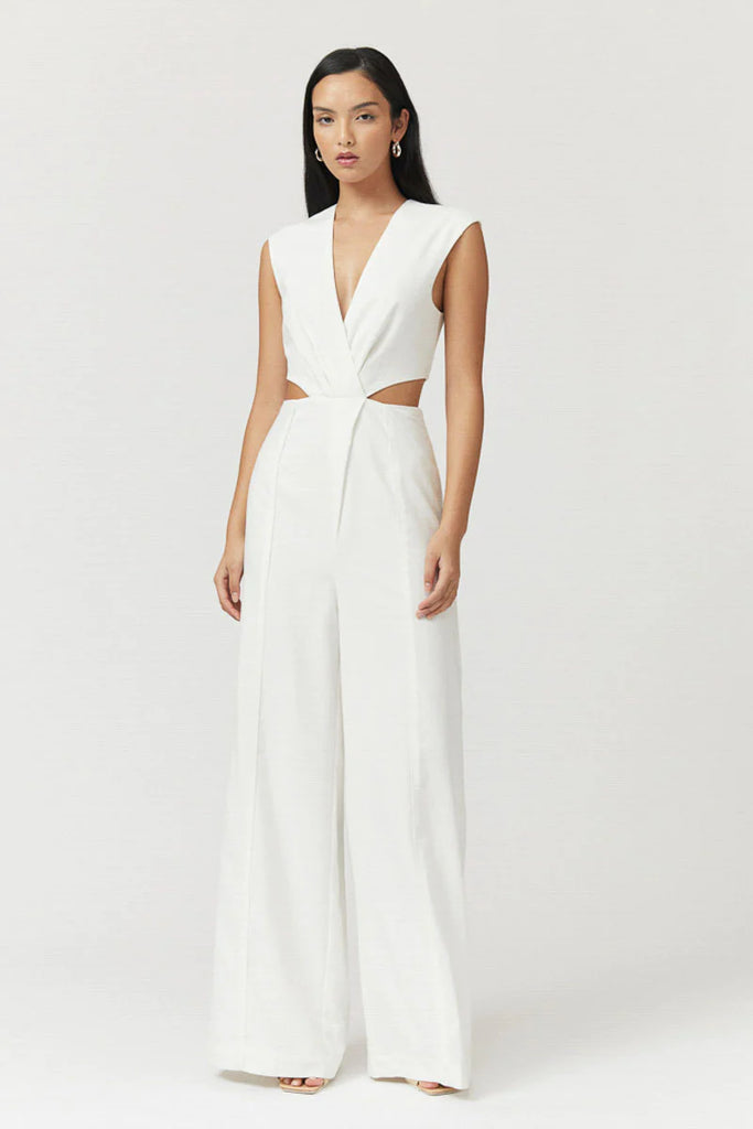Skylar Jumpsuit White