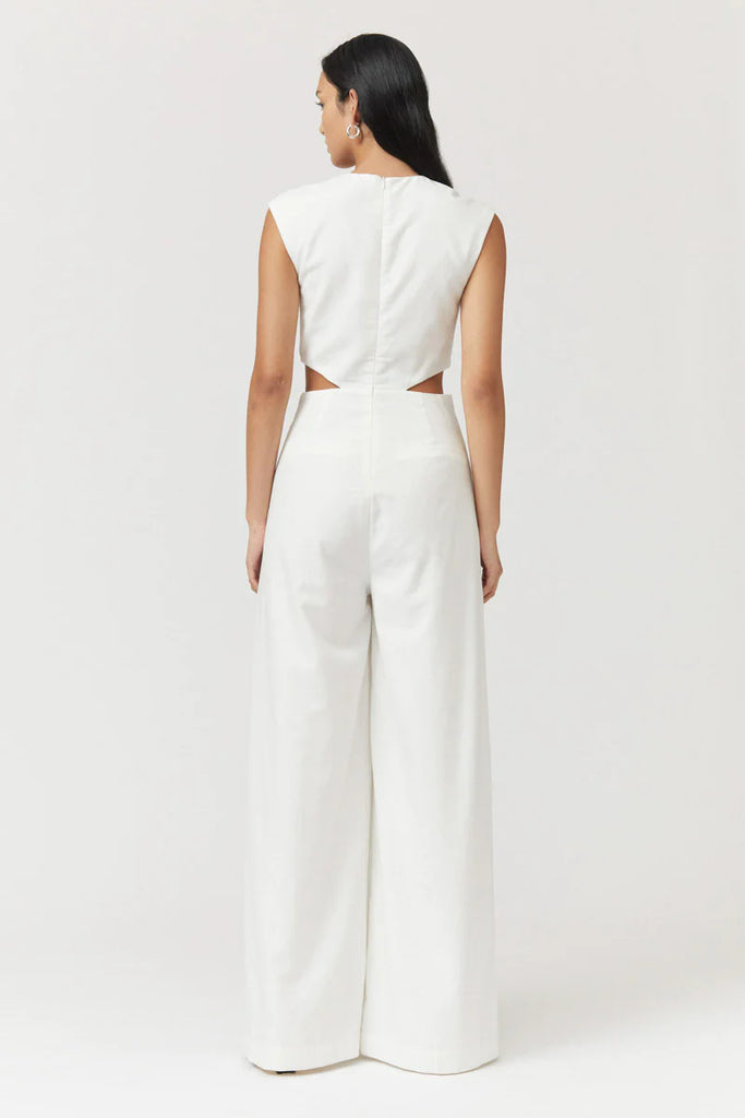 Skylar Jumpsuit White