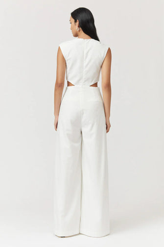 Skylar Jumpsuit White