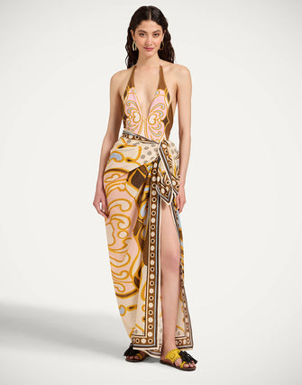 Pareo Cocoon Placée Brown